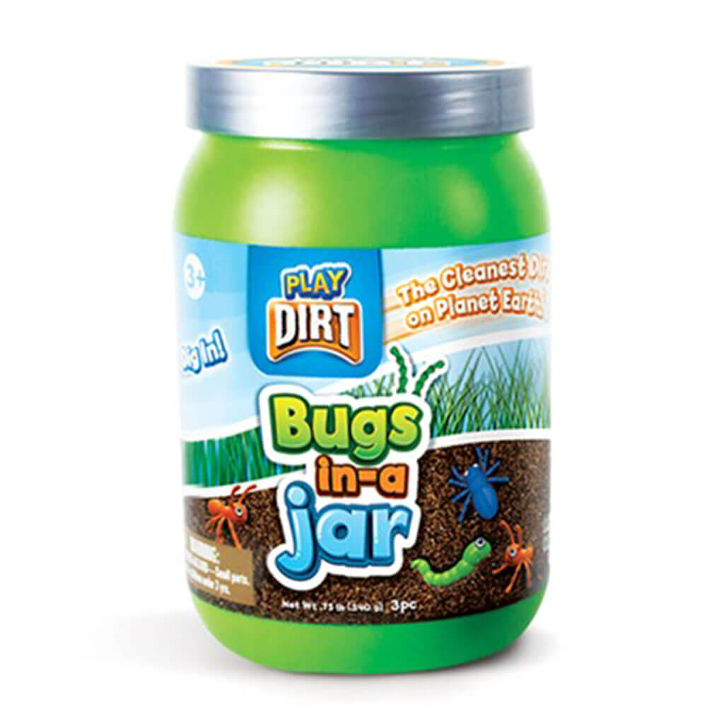 Play Dirt Bugs in a Jar