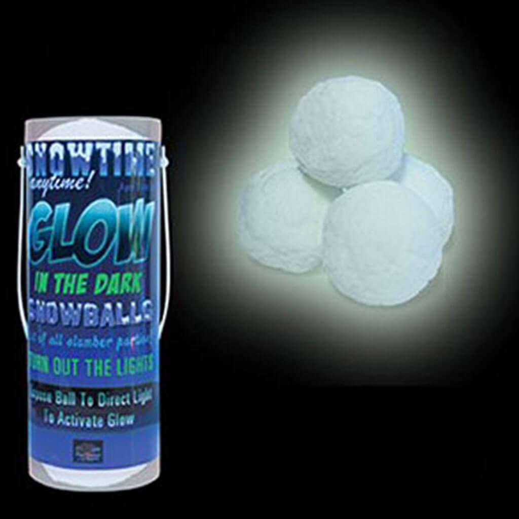 Glow Snowball, 3pk