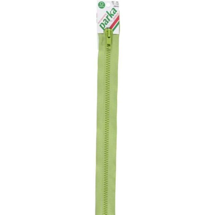 Coats Sport Parka Dual Separating Zipper 30in Lime