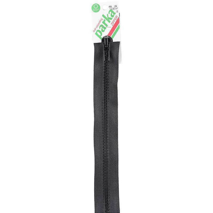 Coats Sport Parka Dual Separating Zipper 48in Black