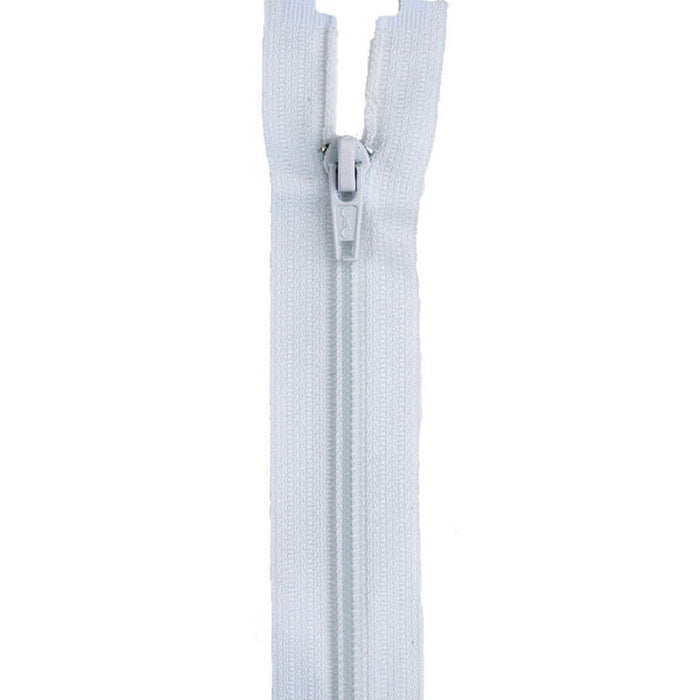 Coats Coil Separating Zipper 22in White