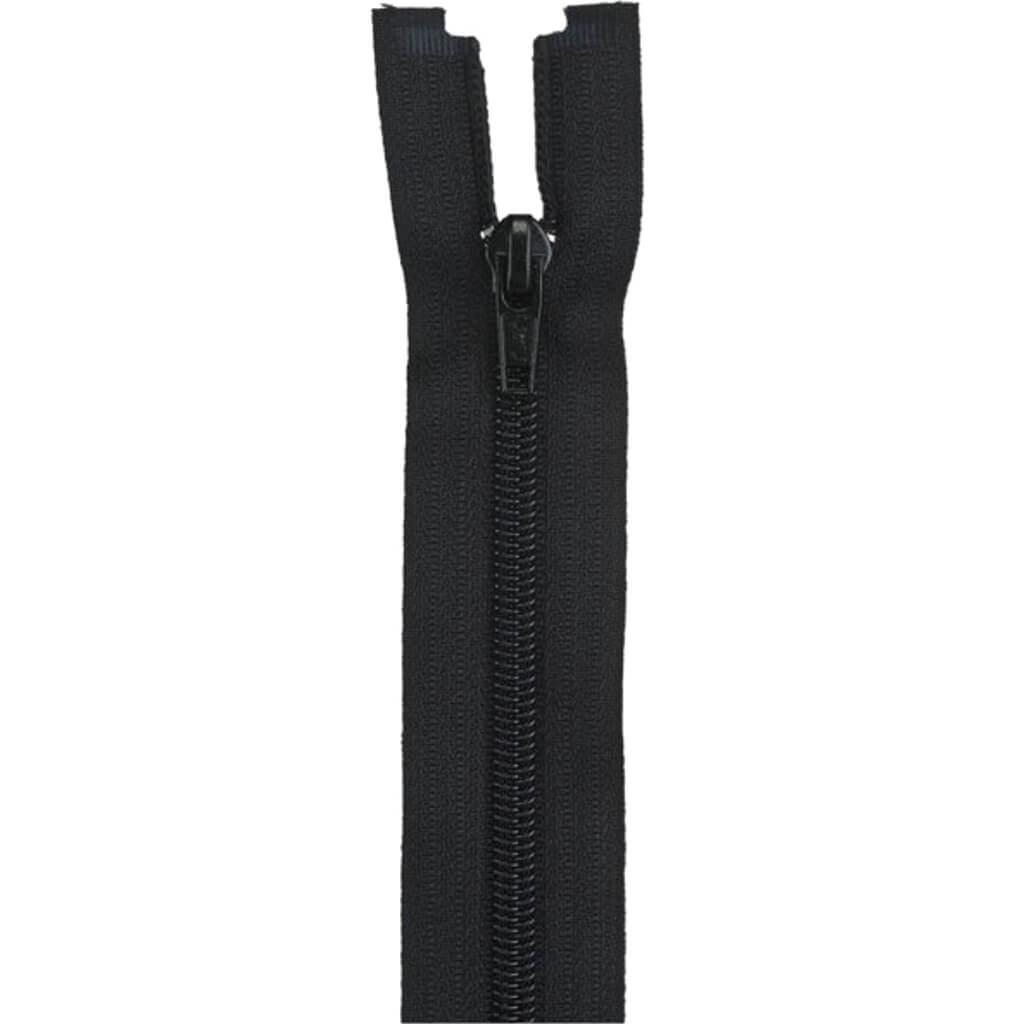 Coats Coil Separating Zipper 22in Black