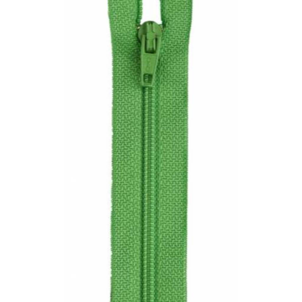 Coats All-Purpose Plastic Zipper 7in Bright Green