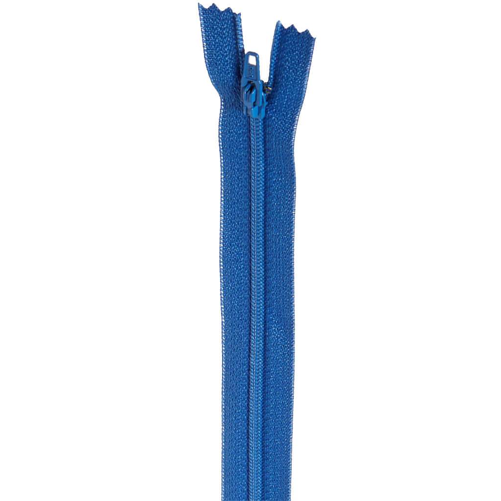 Coats All-Purpose Plastic Zipper 9in Pilot Blue