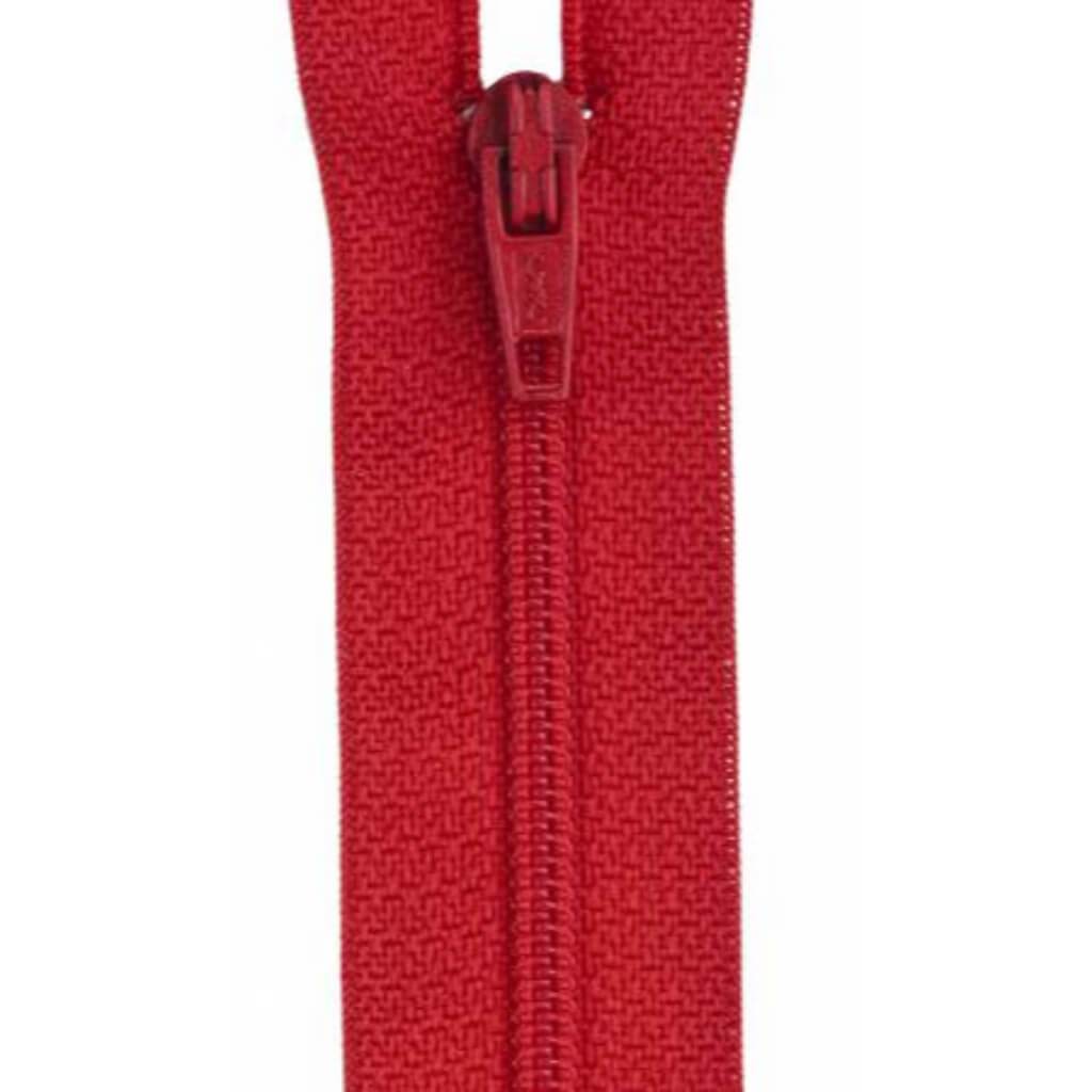 Coats All-Purpose Plastic Zipper 14in Atom Red