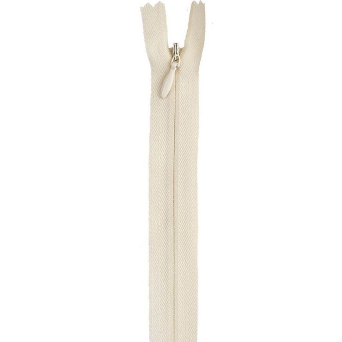 Coats Invisible Zipper 7in-9in Natural