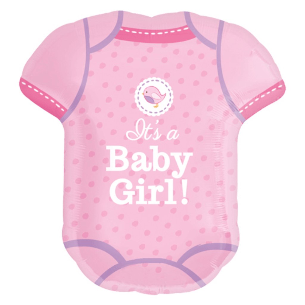 Super Shape Balloon Shower With Love Girl 24in