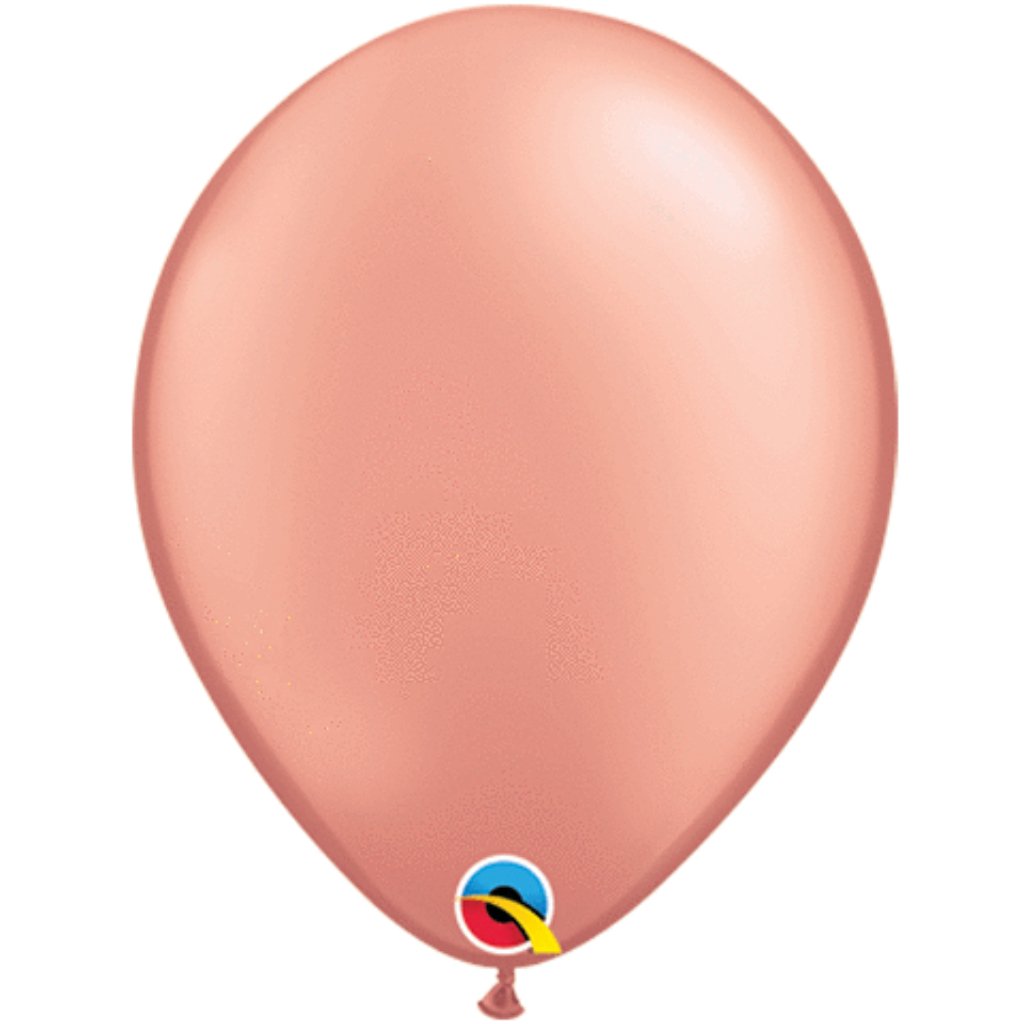 Latex Balloon Rose Gold 11in 