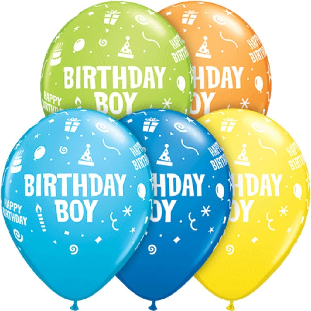 BIRTHDAY BOY (6/PKG) 11IN 