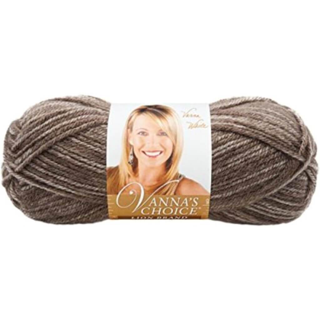 Lion Brand Vanna&#39;s Choice Yarn Taupe Mist