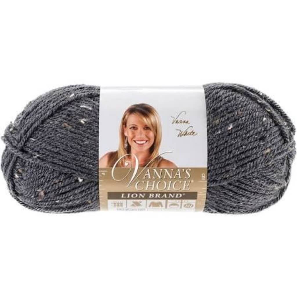 Lion Brand Vanna&#39;s Choice Yarn Graphite