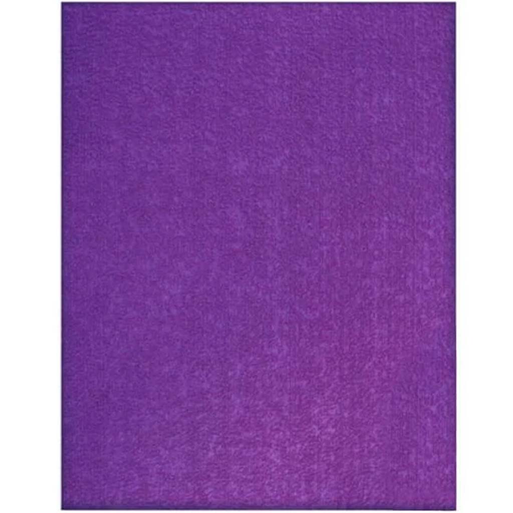 FUN FOAM SHEET:TEXTURED 2MM BULK BARCODED SHEETS PURPLE 9"X12" 