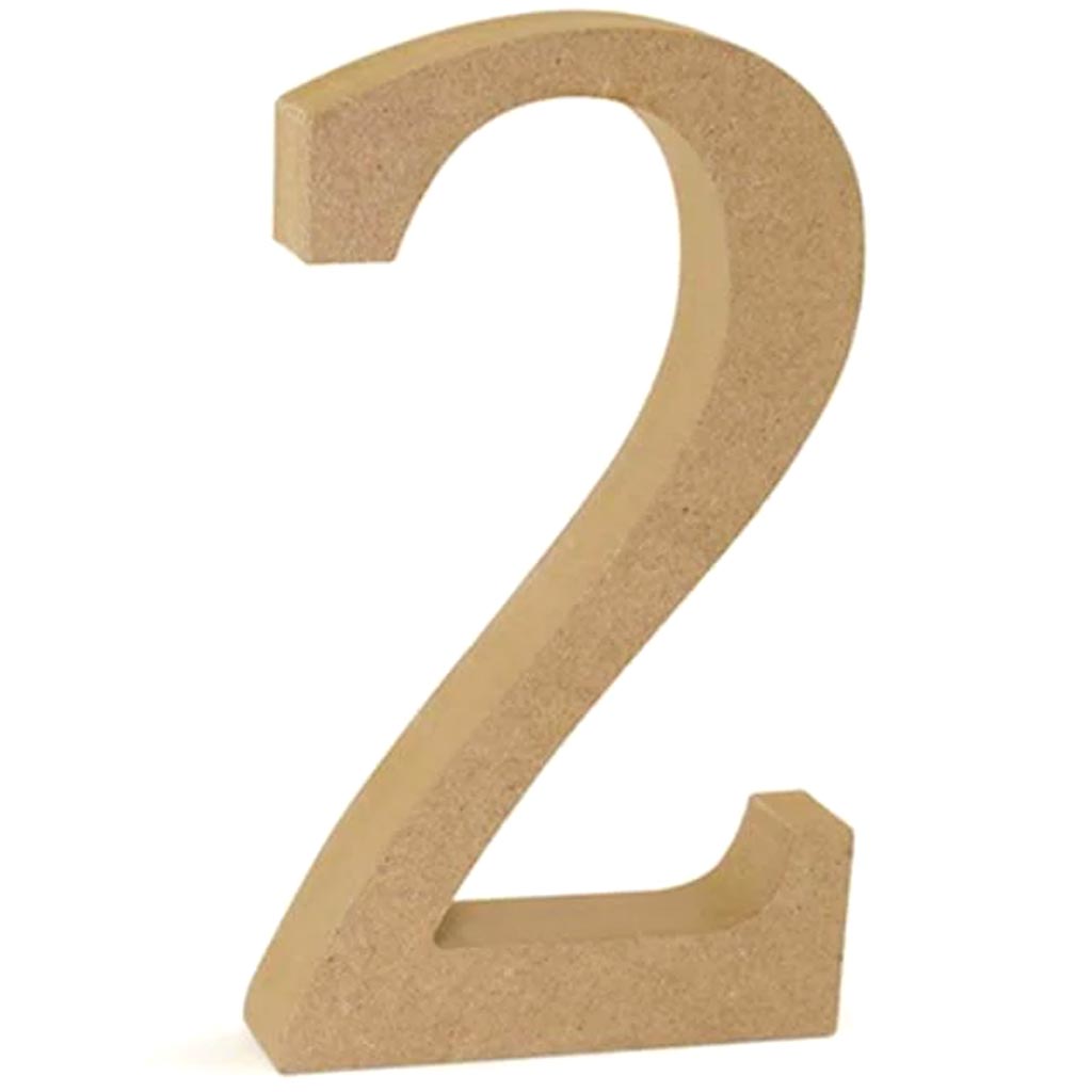 WOOD LETTERS:MDF STANDING WOOD LETTERS:MDF STANDING 5 1/8" 