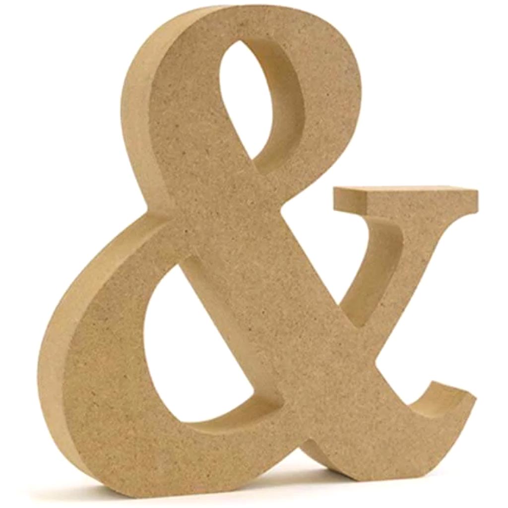 WOOD LETTERS:MDF STANDING WOOD LETTERS:MDF STANDING &amp; 5 1/8" 