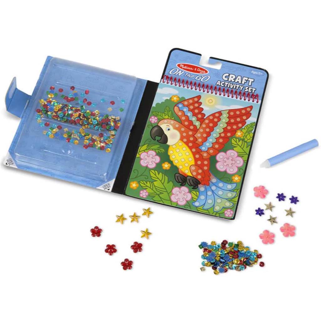 On the Go Sequin Scenes Activity Set Animals 