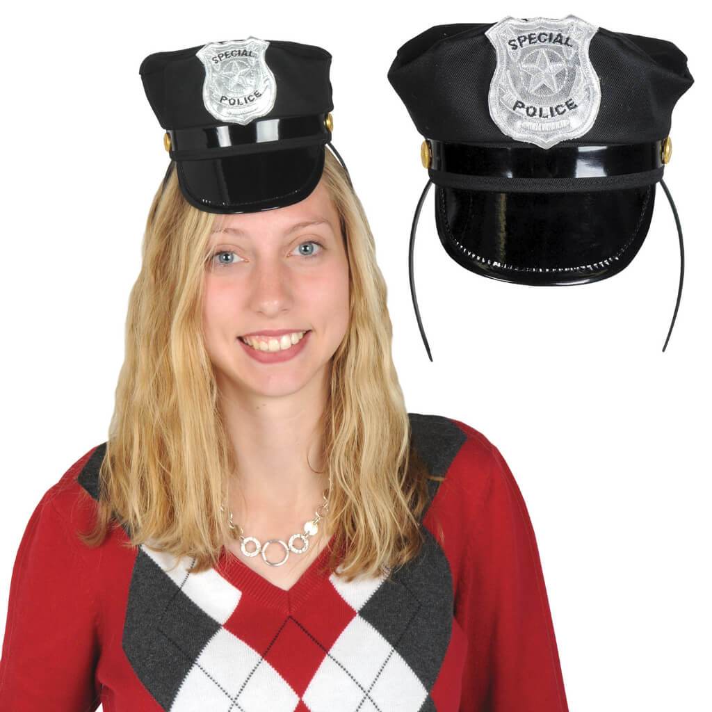 Police Hat Headband 