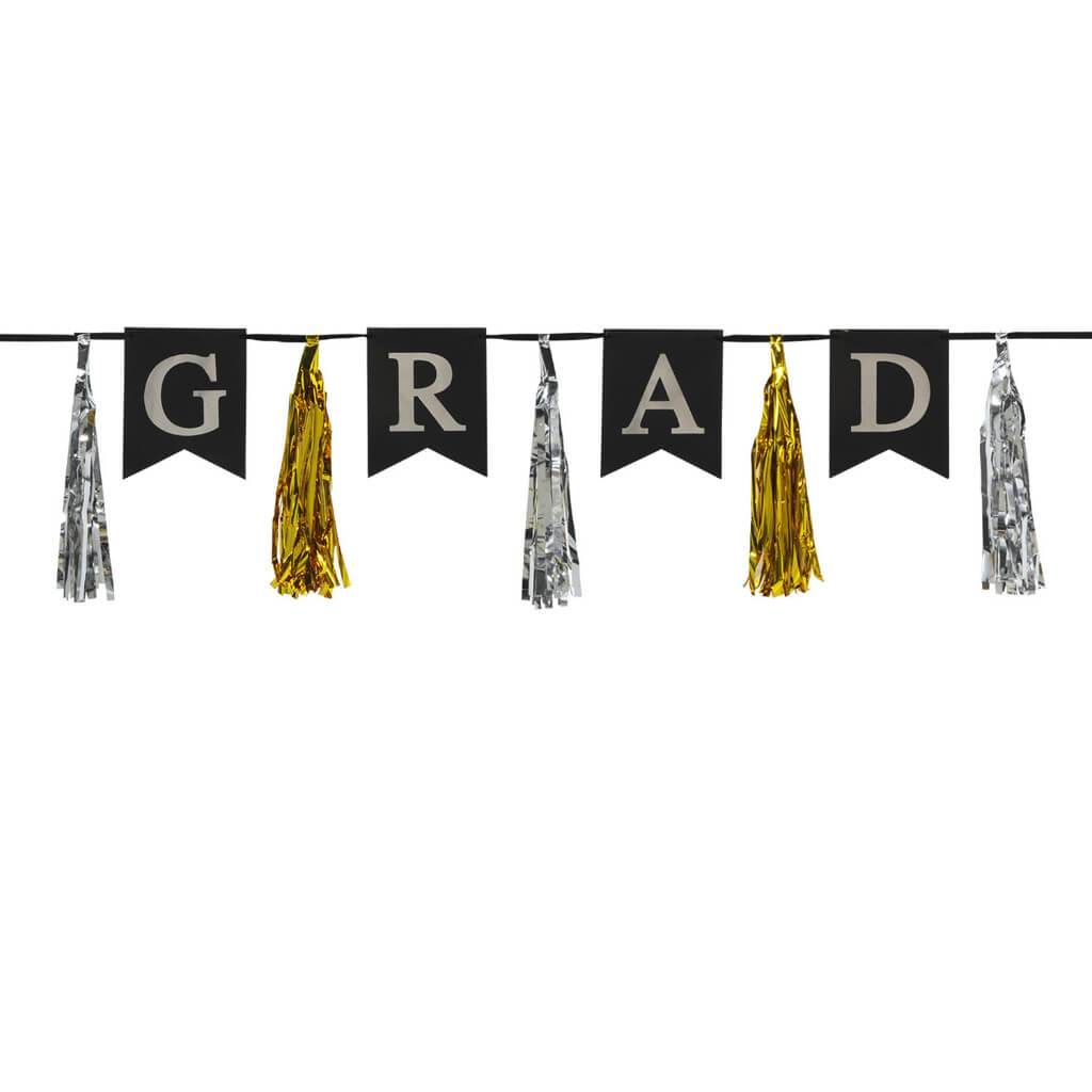 Grad Tassel Streamer 