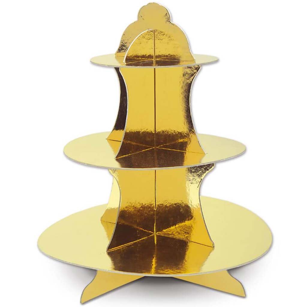 Cupcake Stand Metallic 