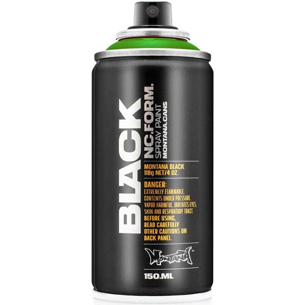 Spray Paint Montana BLACK High Pressure Can Irish Green 150ml