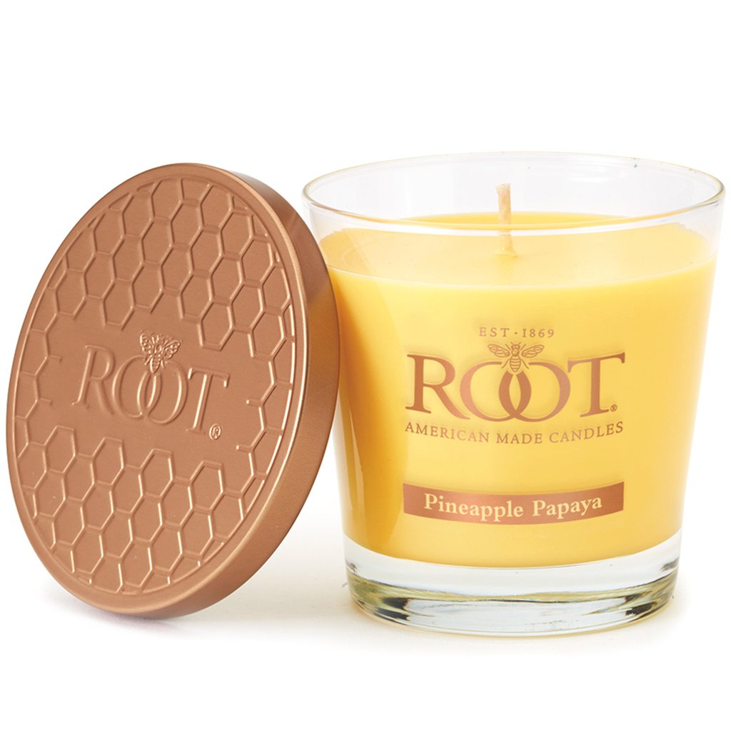 Veriglass Scented Candle Pineapple Papaya, 6.3oz