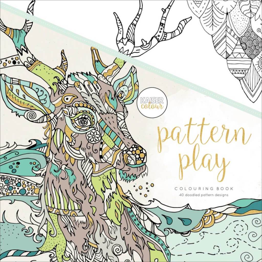 Perfect Bound Coloring Book 9.75in x 9.75in Pattern Play