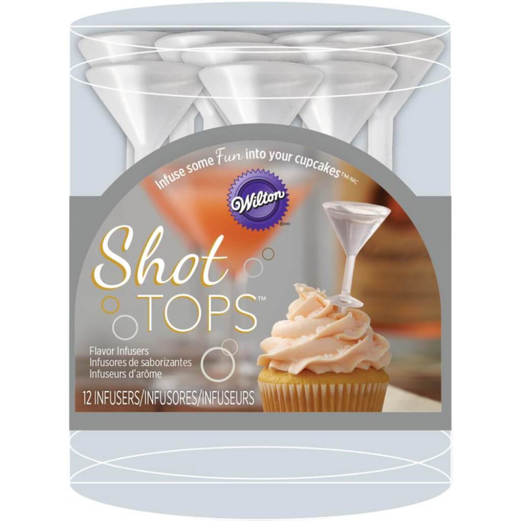 Shot Tops 12/Pkg Martini Glass