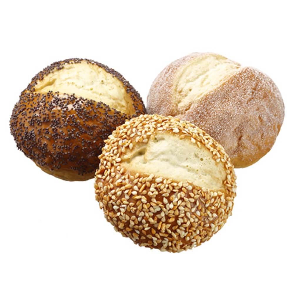 Dinner Roll (3Ea/Bg)Br 3" 