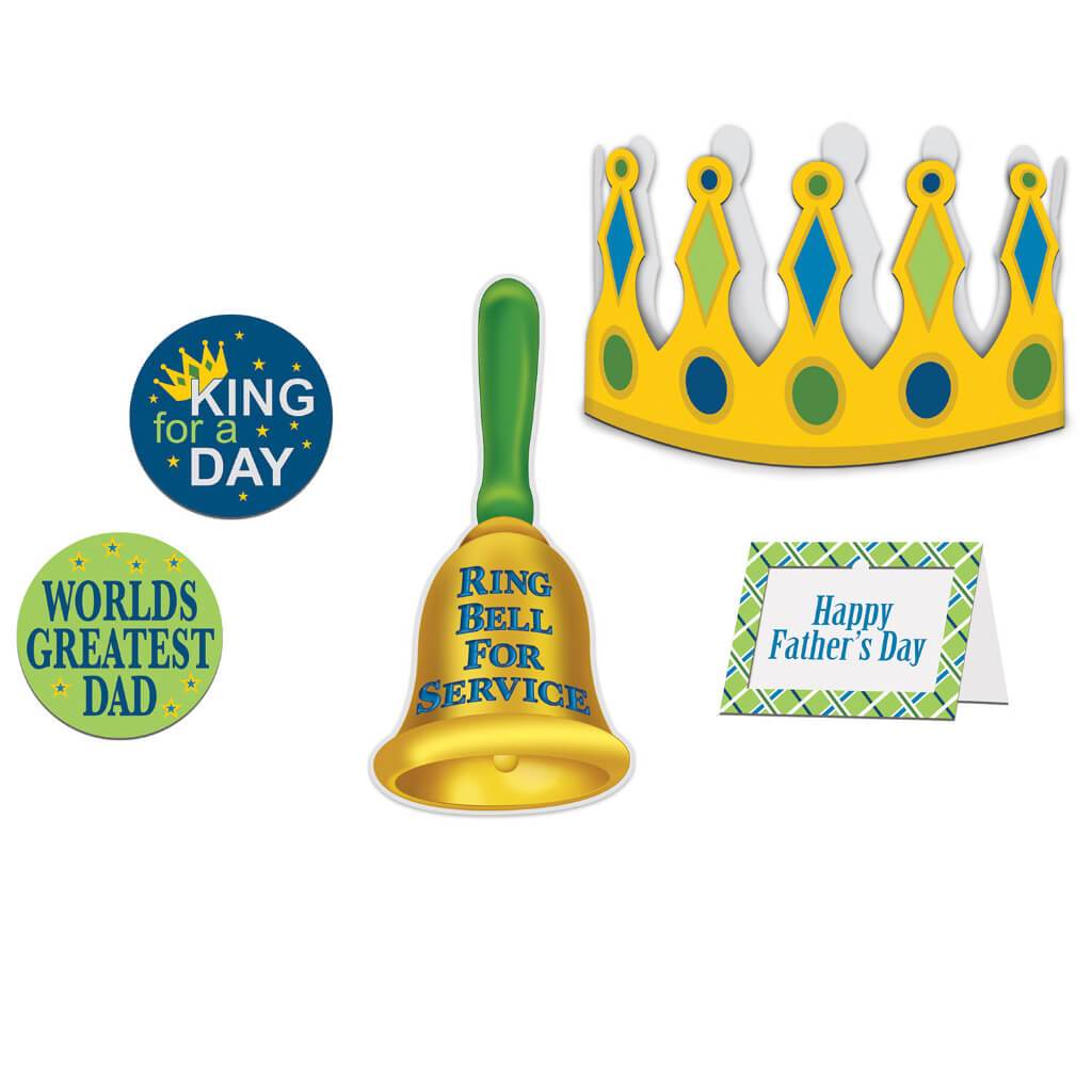 Father&#39;s Day King For A Day Kit 