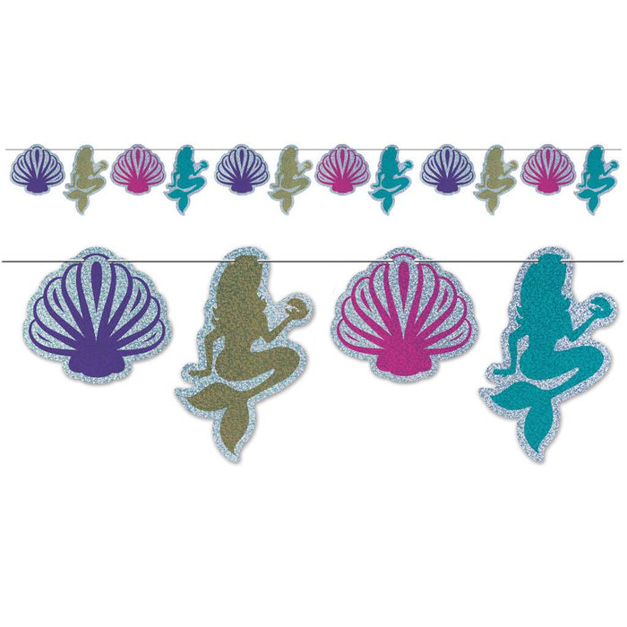 Mermaid & Seashell Streamer 