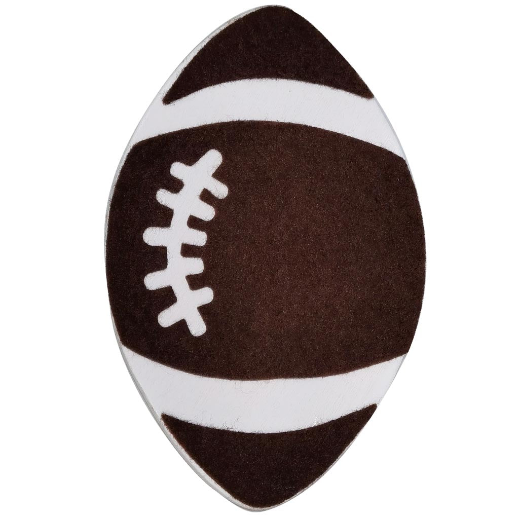 Wood Felt Football