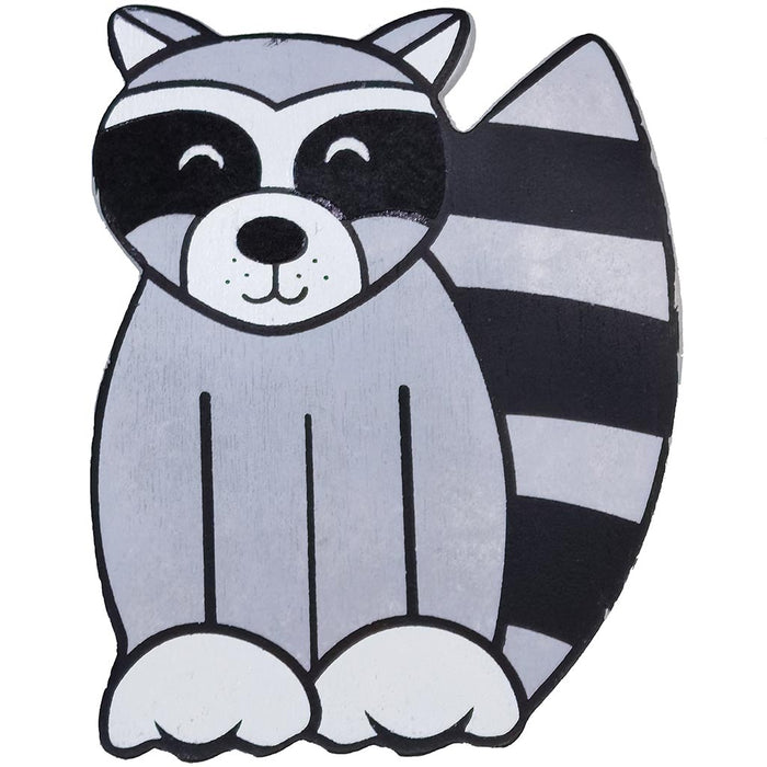 Racoon Felt & Wood Shapes