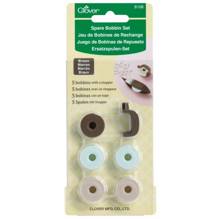 Spare Bobbin Set Brown 