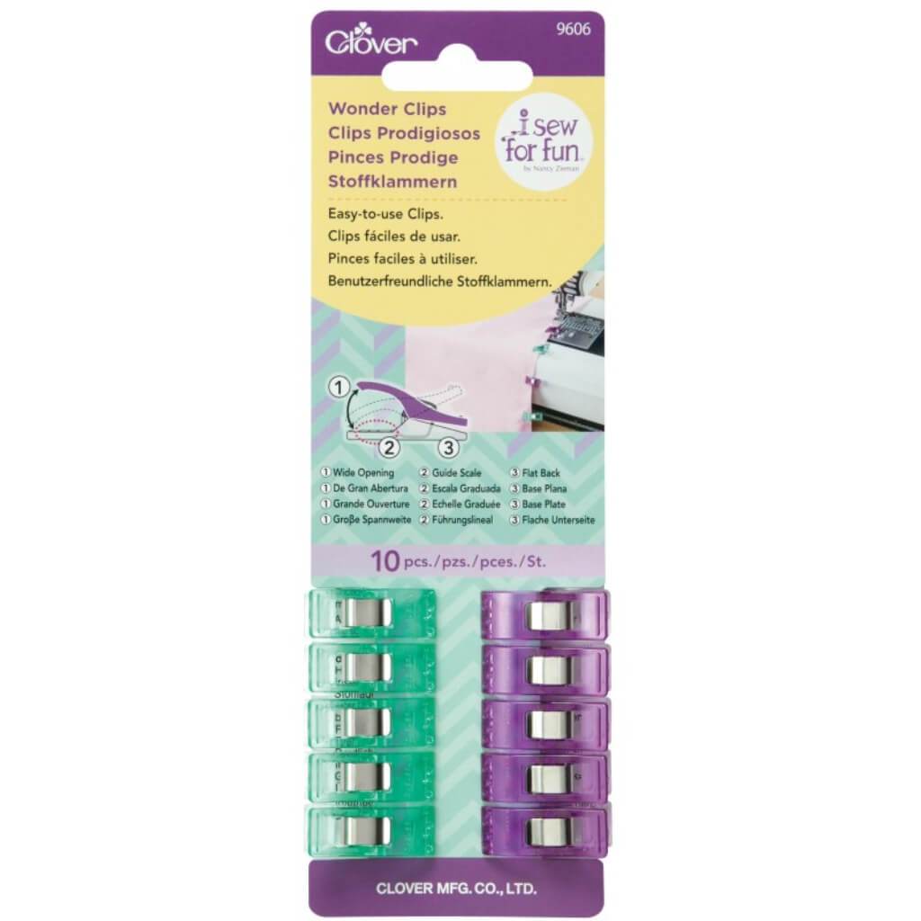 I Sew For Fun Wonder Clips 10ct 