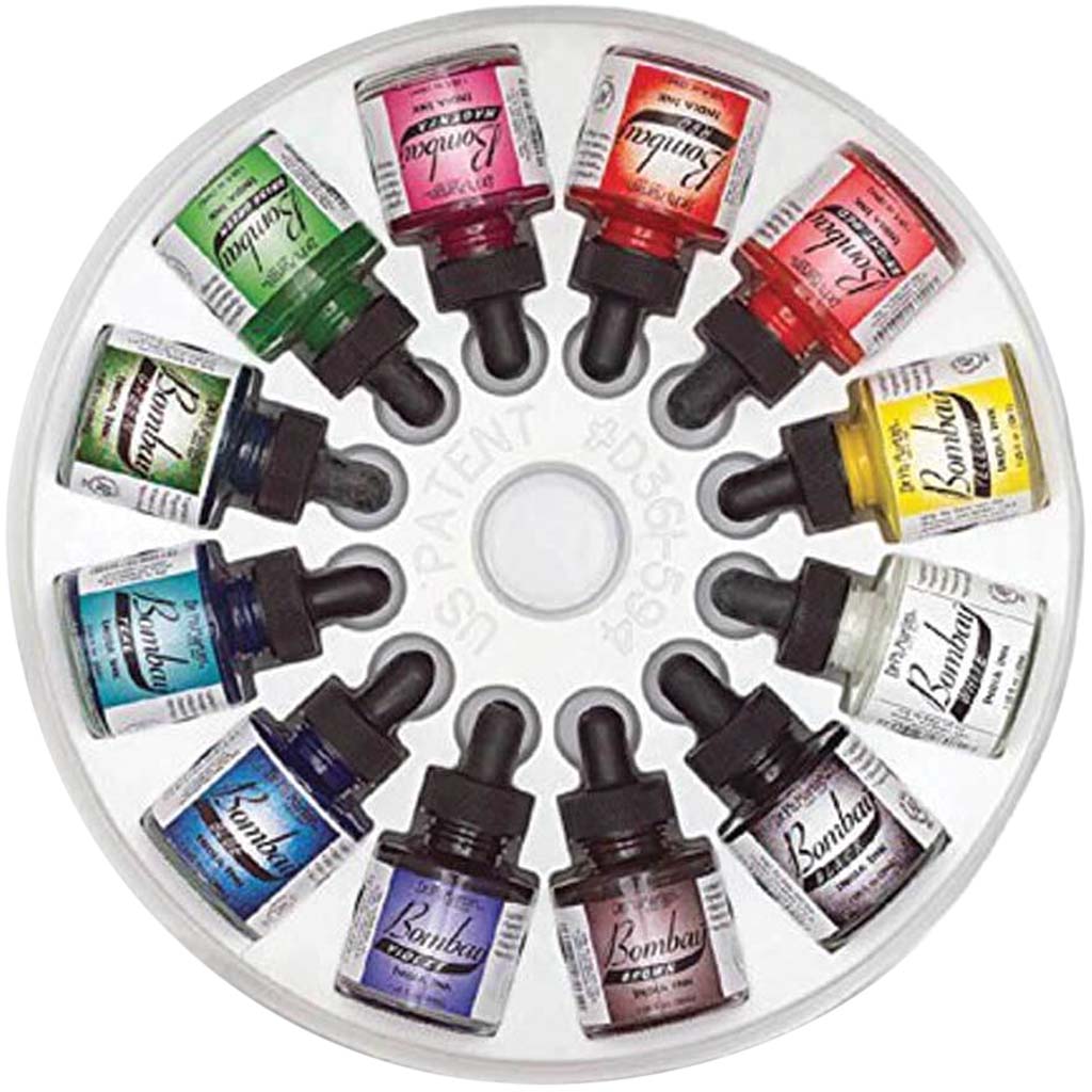 Bombay India Ink 1oz Bottle Set 1