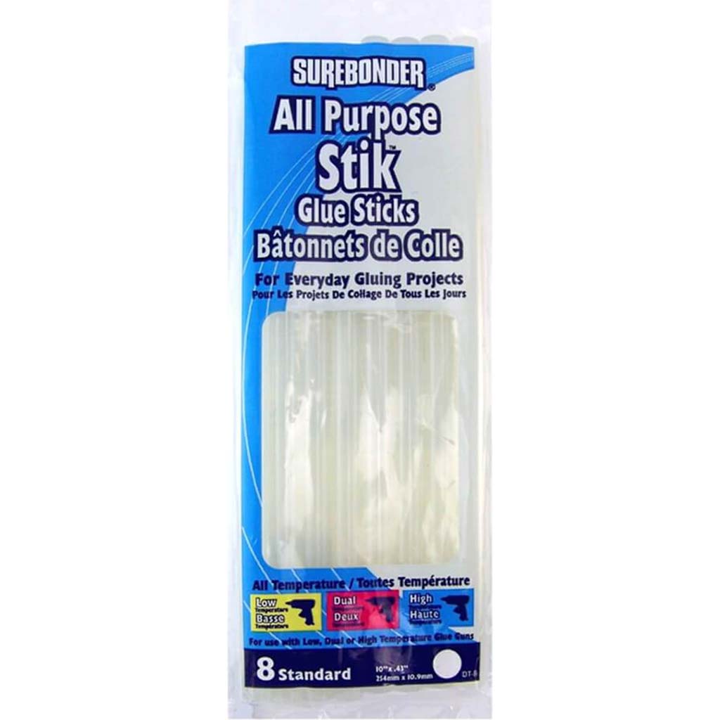 All Purpose Stik 8pcs Glue Stick 