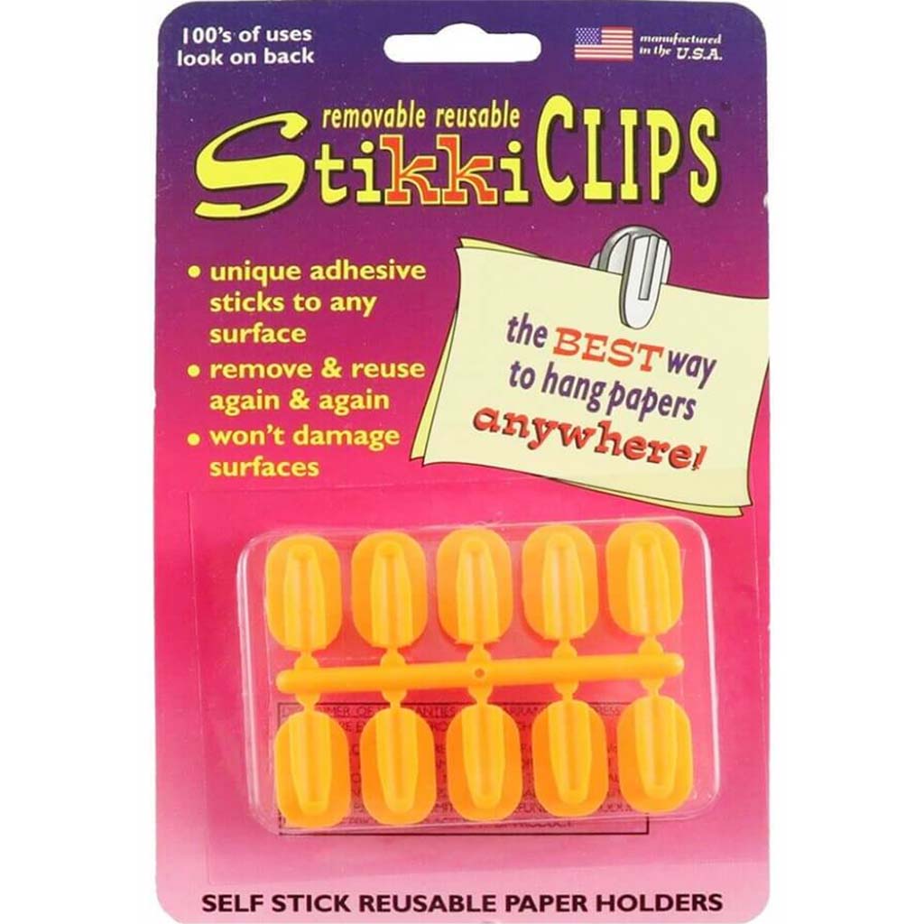 Stikki Clips 10pcs Per Pack