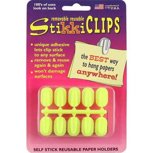 Stikki Clips 10pcs Per Pack