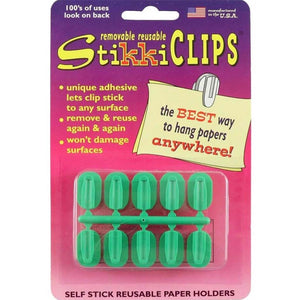 Stikki Clips 10pcs Per Pack
