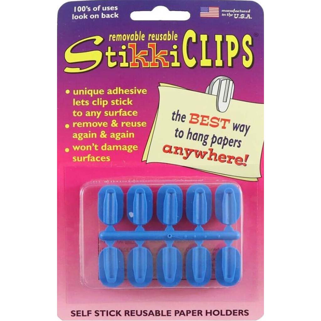 Stikki Clips 10pcs Per Pack