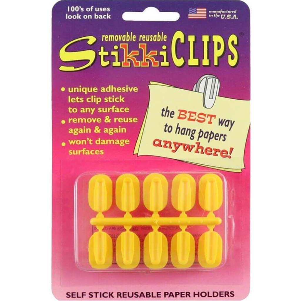 Stikki Clips 10pcs Per Pack