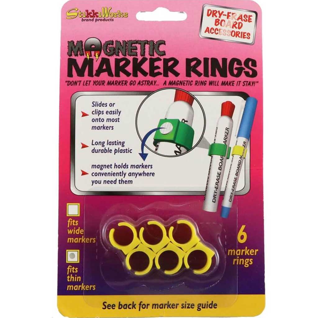 Magnetic Marker Rings Small 6pcs Per Pack 