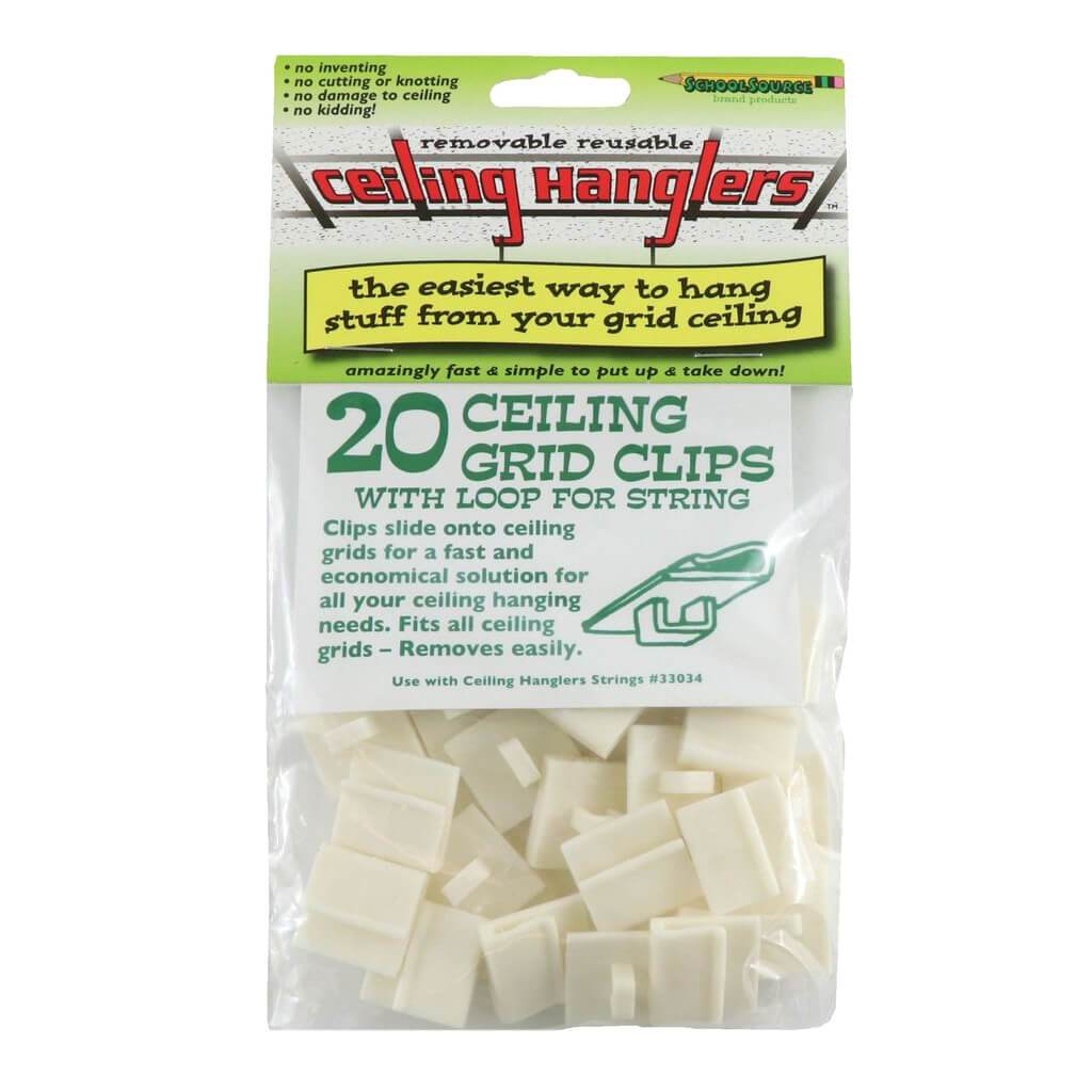 Ceiling Hanglers Ceiling Grid Clips 20pcs Per Pack 