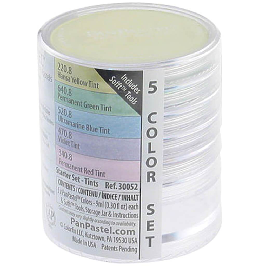 PanPastels Tints Set of 5 Color Set