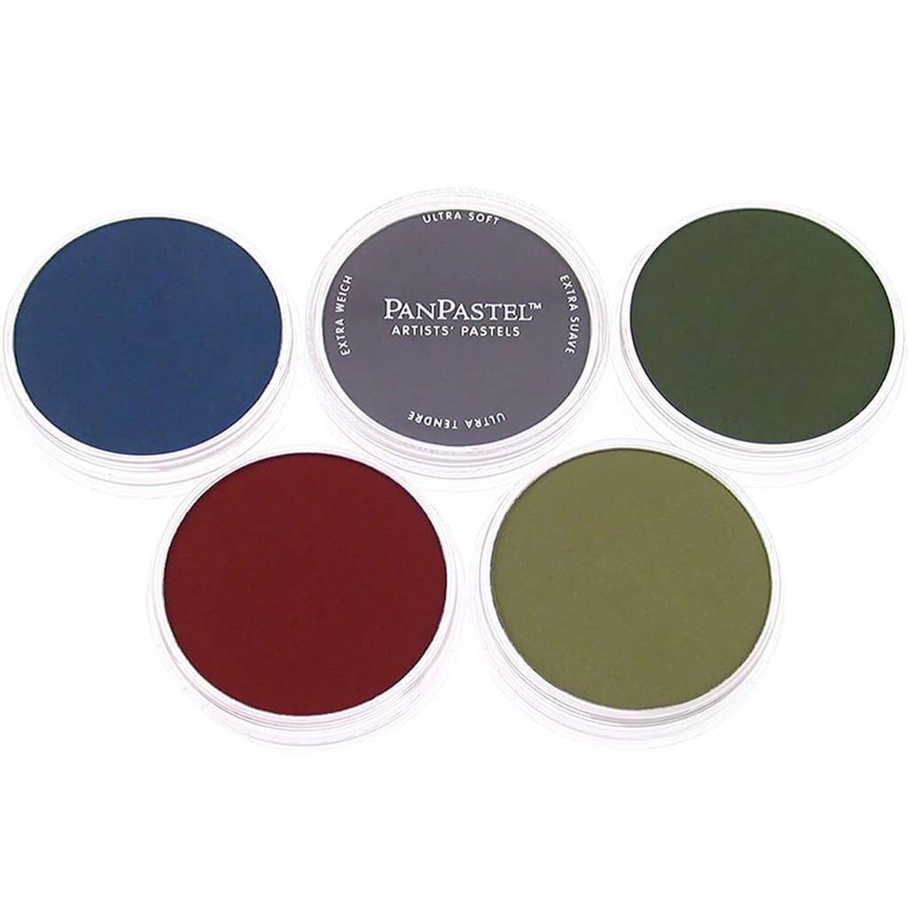 PanPastel Ultra Soft Artist Extra Dark Shades Start Pastel Set of 5