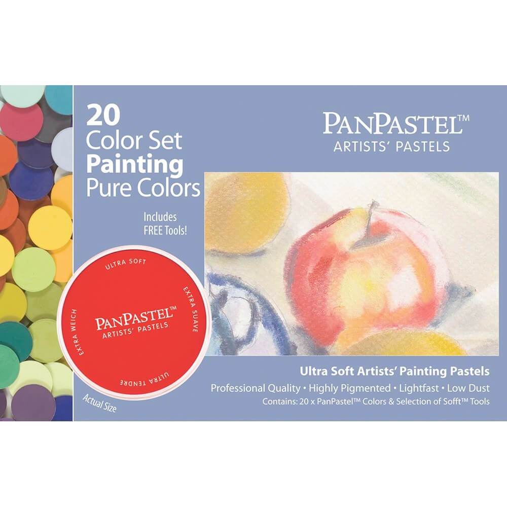 Panpastel Ultra Soft Artist Pastel Painting Set 20 Pack