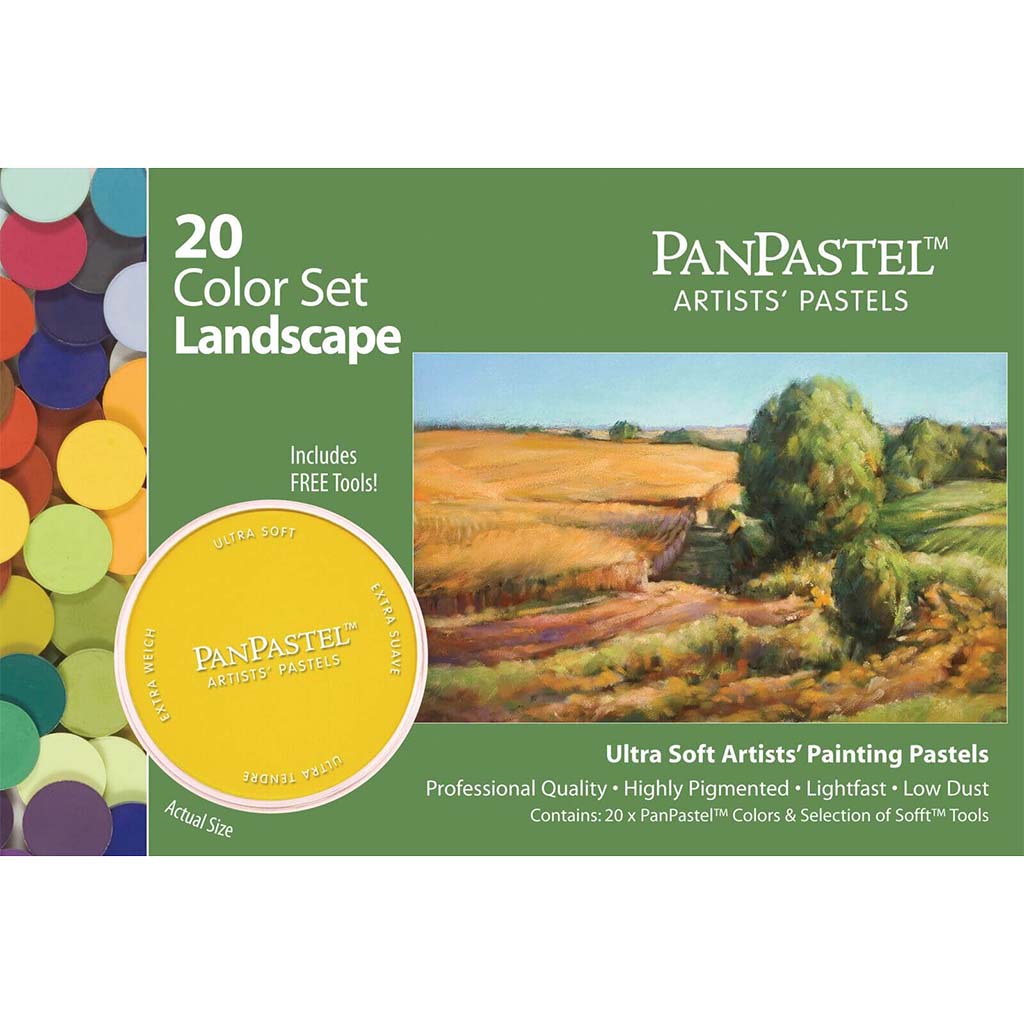 Panpastel Ultra Soft Artist Pastel Landscape Set 20 Pack