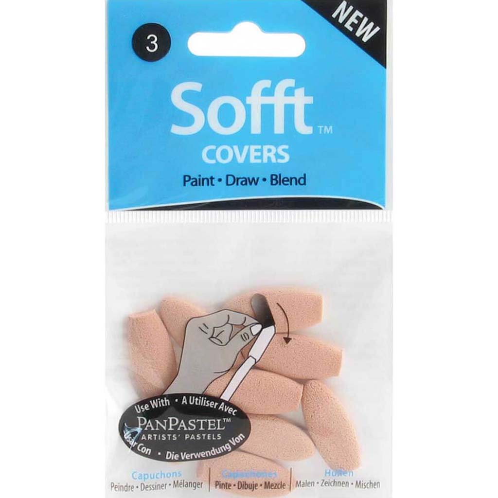 Sofft Tools Knives and Covers #3 Oval 10pcs