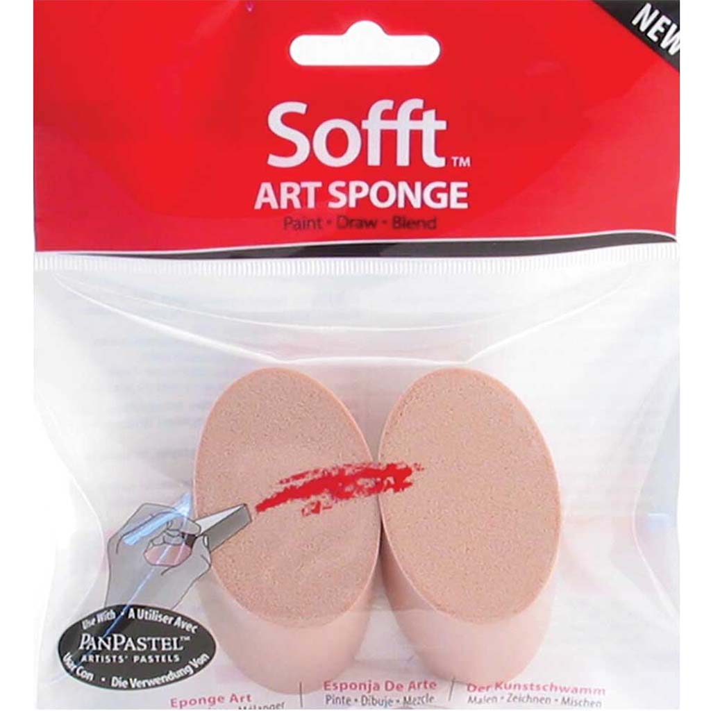 Sofft Tools Art Sponges Angle Slice 2pcs