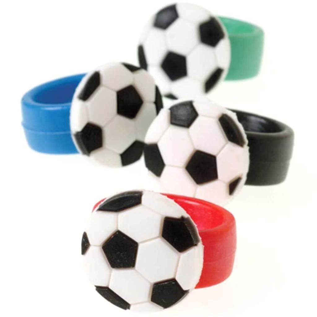 Soccer Rubber Rings 