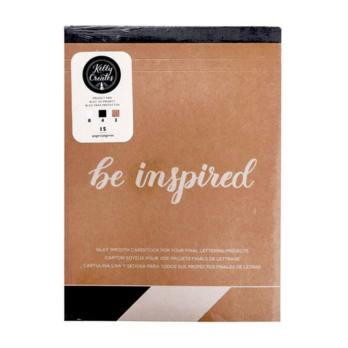 Kelly Creates Project Paper Pad Smooth Lettering Cardstock